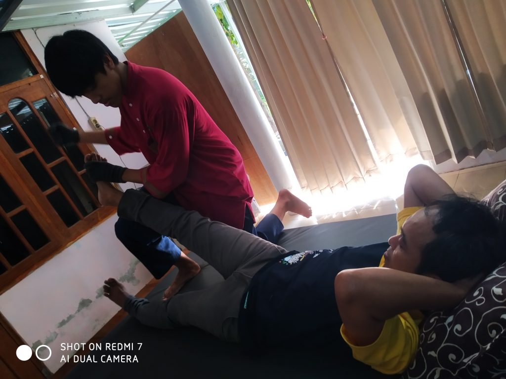 pergelangan kaki terkilir